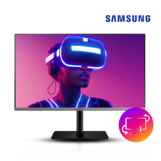 삼성전자 S24R650 24인치 HDMI IPS 광시야각 피벗 모니터, S24R650 b급, 60.4cm