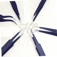 네일아트 스톤 파츠 정밀 핀셋 스테인리스 조립 공예, ESD-14