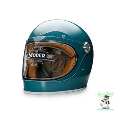 【Gear Base 吉兒基地】 摩德 MODER 安全帽 ADELINE艾德林-亮光青岩藍(限量色) 樂高帽, XL