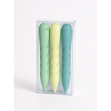 보브온 스틱형 펜슬 TPR 고무지 지우개 6P, 3개, 롱 123mm/L2