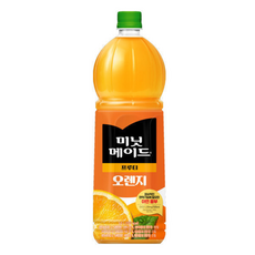 미닛메이드 오렌지주스 프루티, 1개, 1.5L