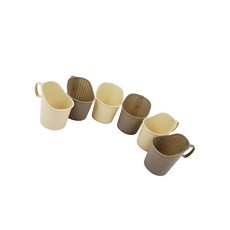 커피종이컵홀더 6개 카페컵홀더 일회용컵홀더 정수기컵홀더 테이크아웃홀더