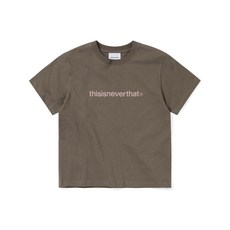THISISNEVERTHAT T-Logo W Tee Dark Mocha
