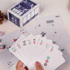 마작 카드 보드게임, 1개, 기본