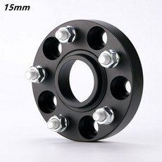허브스페이스 휠 스페이서 어댑터 PCD 5x114.3 CB 66.1mm 닛산 X-트레일 인피니티 QX50 QX60 QX70 Q50 Q60 Q70 EX FX 2 개 듀얼, [08] 2black spacers 15mm