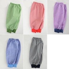 팔토시 토시 1켤레 미술 선생님 패션 체크무늬 작업용, 1