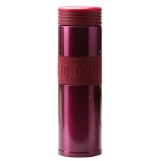 휴대용 보온보냉 논슬립 텀블러 버건디와인 500ml 진공 그립 티텀블러, 1개