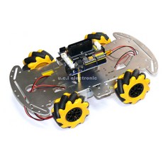 UCI電子 麥克納姆輪智慧型機器人小車, 1個, 驅動板配套鋰電池