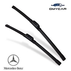 오마이카 벤츠 전용 플랫와이퍼 운전석+조수석 1세트, E클W213/카브리A238/쿠페C238/CLS C257