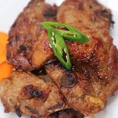 믿어보소 국내산 한돈 암퇘지 양념 LA갈비, 1개, 800g