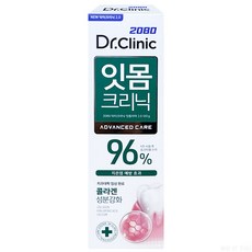 2080 닥터크리닉 잇몸치약 투, 120g, 3개