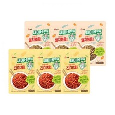 샘표 새미네부엌 아몬드 멸치볶음소스 80g 3개 + 진미채양념 120g 3개