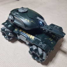 워터밤 무선조종 rc카, 블랙, 1개