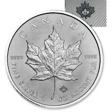 캐나다 2016 MAPLE SILVER COIN 25 개 메이플 실버코인