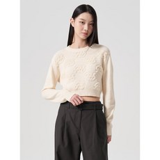 에잇세컨즈 8SECONDS 자카드 풀오버 아이보리 (354251GQ20) 194675