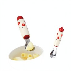 寶寶輔食工具五件套, 勺子, 1個, 無
