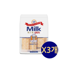 밀크 클래식 쌀과자 치즈맛 / 우유쌀과자, 240g, 3개