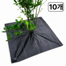 소소센스 두꺼운 절개형 잡초방지매트 농업용 제초매트 100cm 10개, 1세트