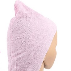 버터코코 극세사 헤어 타월 바디타월, 퍼플