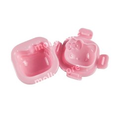 키티 삶은 계란 모양틀 주먹밥 틀, 2개