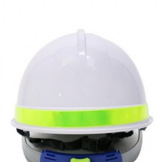 안전모 식별띠 안전띠 라운드 반사 테이프 2cm 5개입, 2cm 적색(5개입), 2cm 적색(5개입), 1개