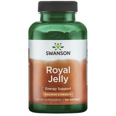 Swanson 斯旺森 蜂王乳軟膠囊, 100顆, 1罐