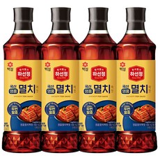 하선정 국산명품 멸치액젓, 1kg, 4개