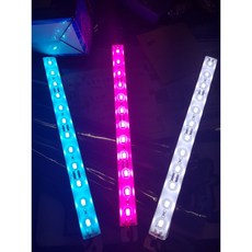 RY日耀 晶片鋁燈條 20cm 裝飾燈, 1個, 12v,紅, 紅