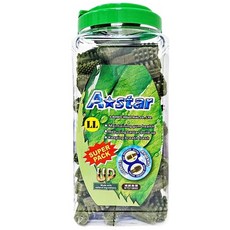 A STAR 多效雙頭 螺旋五星棒 潔牙骨 【桶裝】1900G, 1個, 多效雙頭潔牙骨 LL