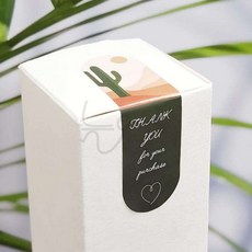 늘DIX 타원 씰링 스티커