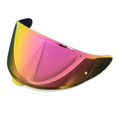 Shoei RF1400 X15 헬멧 바이저 교체 쉴드 김 서림 방지 선 쉴드 액세서리 RF-1400 X15 CWR-2 Z8 X-SPR PRO와 호환 (사파이어 블루), Rosered