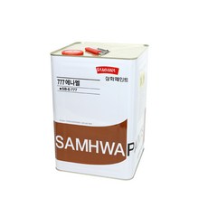 삼화페인트 유성페인트 목재/철재용 777에나멜, 회색 유광, 18L, 1개