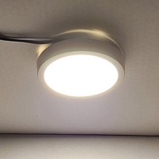 Hi-Q 무타공 엣지 직부등 4인치 LED 12W, 주광색(하얀빛)타입