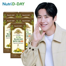 뉴트리디데이 프리미엄 유기농 엑스트라 버진 올리브 오일 x 5박스 총 70포, 140g