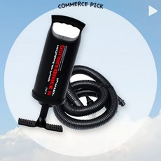 인텍스 에어펌프 휴대용 14cc 튜브 에어매트용 블랙 손펌프 픽앤코501