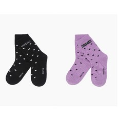 [AK플라자] [베네통 키즈] 하트 리본 양말 QCET06541_2컬러