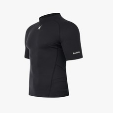 스파이더 프로웹 맨즈 사이클 하이넥 숏슬리브 이너 SPIFCNCS501MBLK