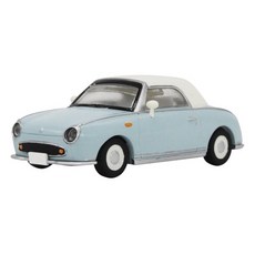 模型車 扭蛋 轉蛋 蛋樂寶, 1個, 日產費加羅 淡藍