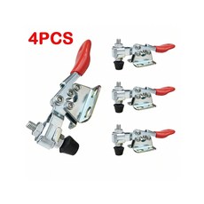 水平快速夾具套件 - 4件工作夾具，適用於木工雕刻機, 多色,均碼, 1個