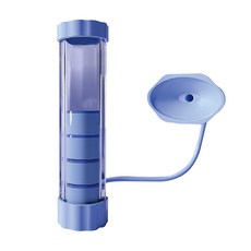 天天GO 呼吸訓練器 呼吸啞鈴 一般款 1組 2組, 藍, 1個