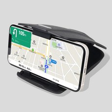 GMZ MOTORS 儀表板型夾式智慧型手機與平板電腦支架, 單一顏色, 1個