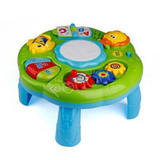 嬰幼兒動物海洋學習桌 - 兒童益智玩具 燈光音樂多功能早教學習桌, 1082手拍鼓學習桌, 1個