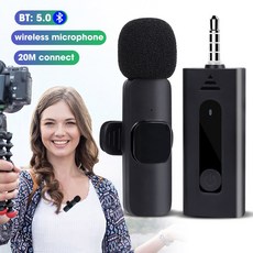 무선 5mm 발리에 마이크 무선형 녹음 카메라 스피커 범용 미니 소형 스마트, 01 3.5mm Wireless Mic