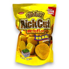 湖池屋 和風海苔鹽厚切洋芋片 550公克, 550g, 1個