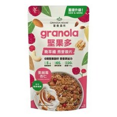 宴麥森林 蔓越莓杏仁堅果多燕麥片 770公克，健康美味，多種堅果與燕麥的完美結合, 1個