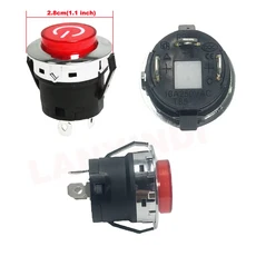 어린이를위한 전기 자동차 스위치 장난감 오토바이 원격 제어 액세서리, 02 Button switch 2