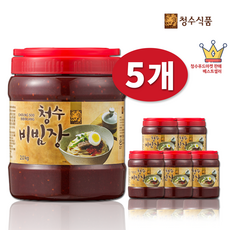 청수 비빔장2kgx5개 (만능비빔장 소스 )만능소스 270ml 1개 증정, 2kg, 5개