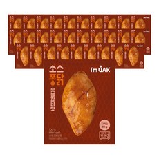 [아임닭] 소스퐁닭 숯불갈비맛, 100g, 30개