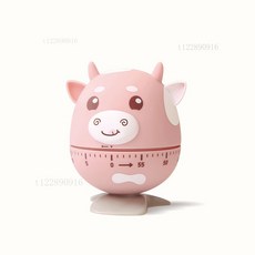 計時器 廚房提醒器 學生考研做題倒計時 家用定時器 番茄鐘 時間管理器 ins風 韓國, 歡牛-D, 1個
