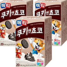 [로지프로] 제티 쿠키앤쵸코스틱 10개입 (1박스) 핫초코, 1.02kg, 60개입